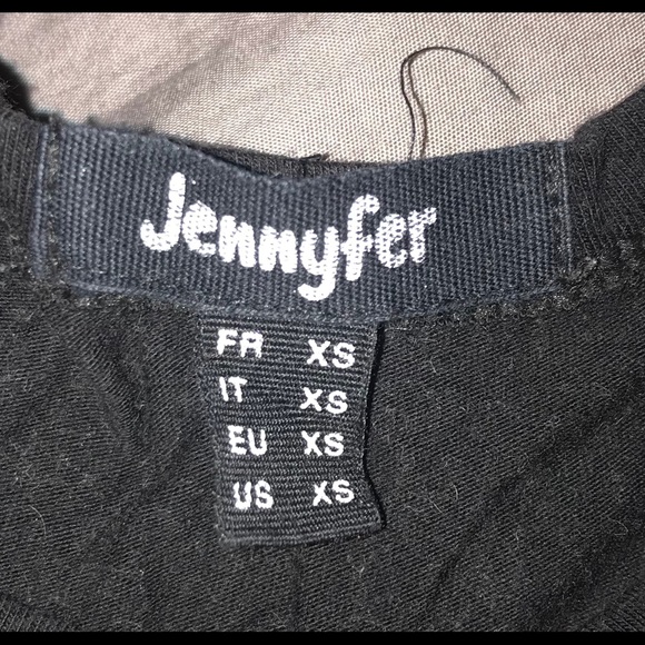 black crop top style bra with white+red stripes - Picture 4 of 6